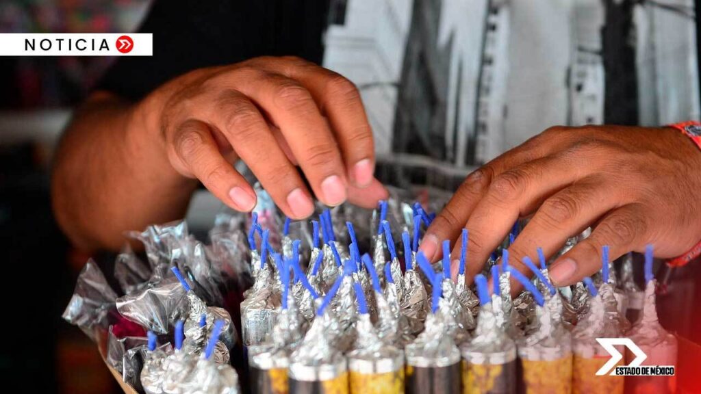 El Gobierno del Edomex, a través del IMEPI, lanza una convocatoria para otorgar hasta 50 mil pesos a artesanos pirotécnicos, con apoyo a quienes tienen permisos vigentes de la Sedena.